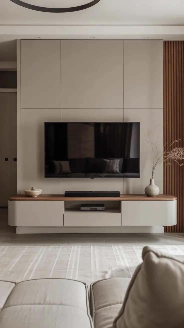 TV wall mount installation